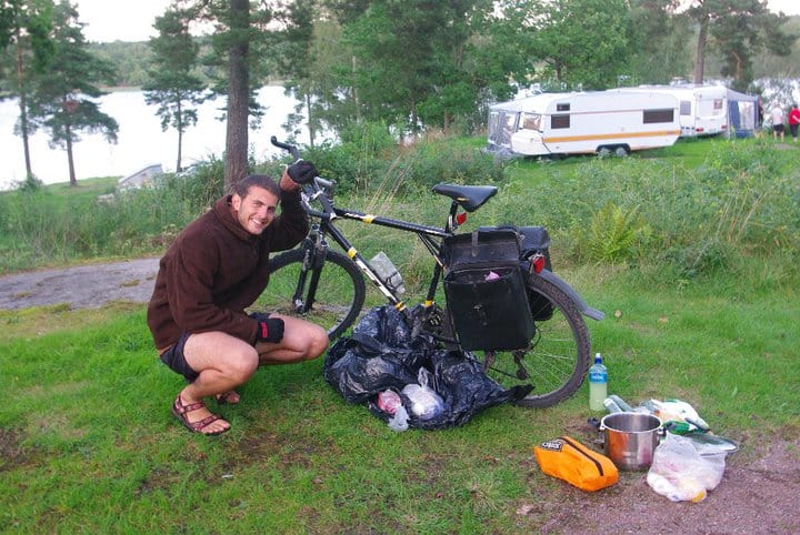 Me with my bicycles Me with my bicycles