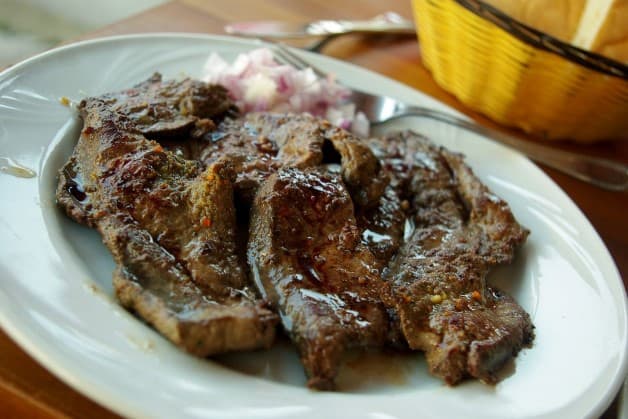 Montenegrin beef liver