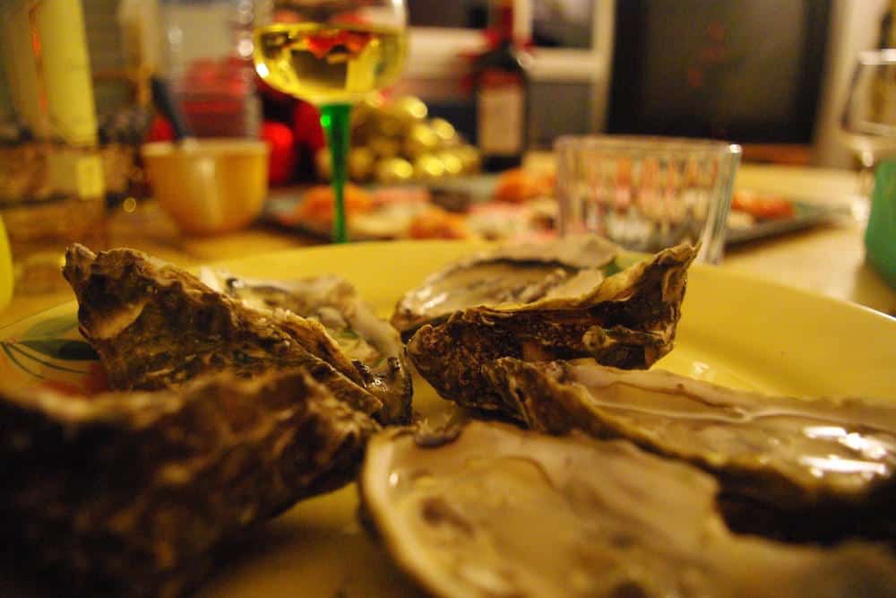 Oysters, some of the world's richest B12 foods